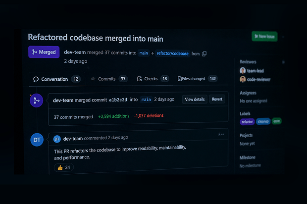 refactoring codebase