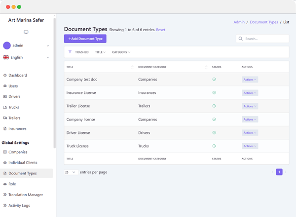 Art Marina Safer - Custom CRM Development 