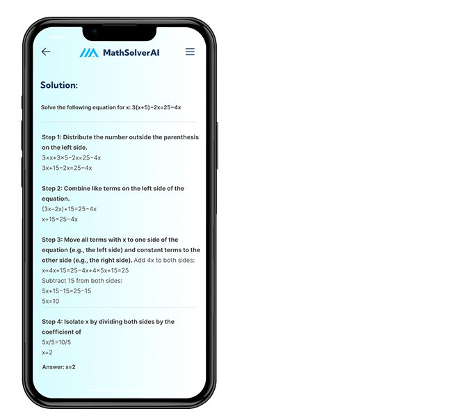 MathSolverAI - AI Math Problem Solver