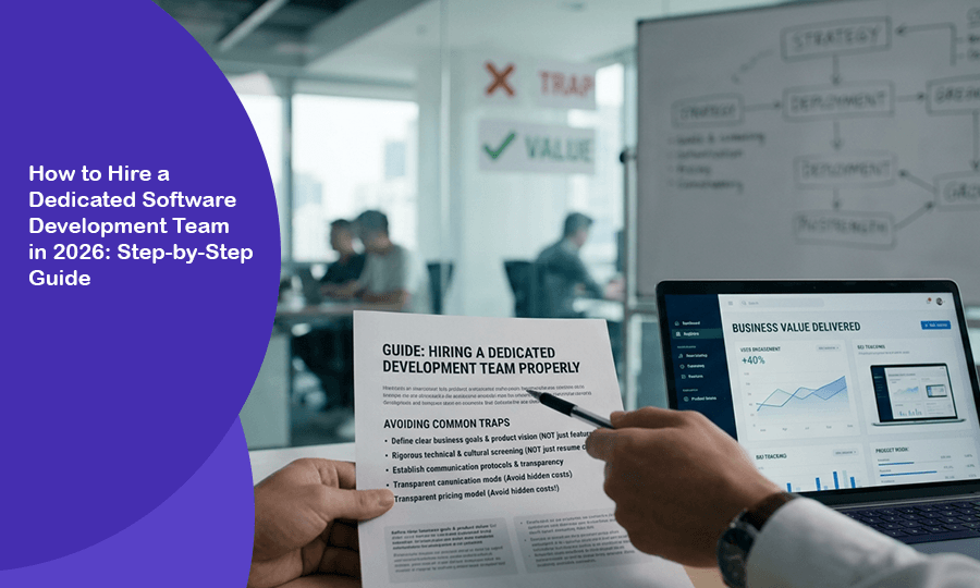 How to Hire a Dedicated Software Development Team in 2026: Step-by-Step Guide