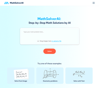 MathSolverAI | Custom AI Solutions | Uran Company
