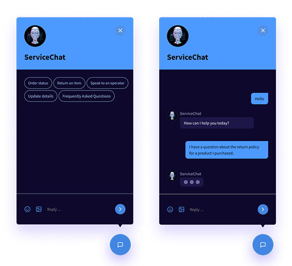 ServiceChat - AI-Driven Customer Service Chatbot