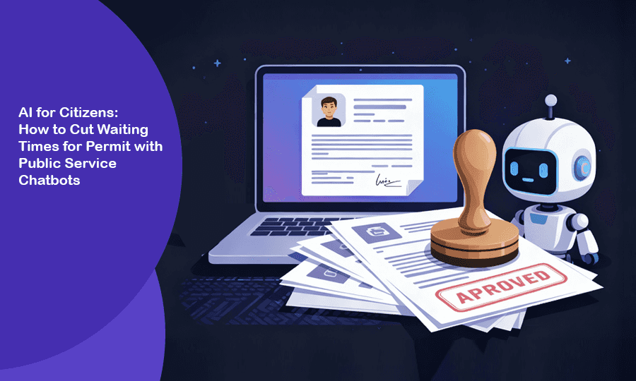 AI for Citizens: How to Cut Waiting Times for Permit with Public Service Chatbots