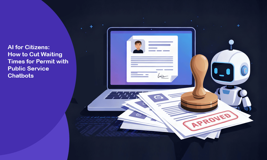 AI for Citizens: How to Cut Waiting Times for Permit with Public Service Chatbots