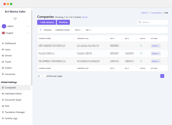 Art Marina Safer - Custom CRM Development 