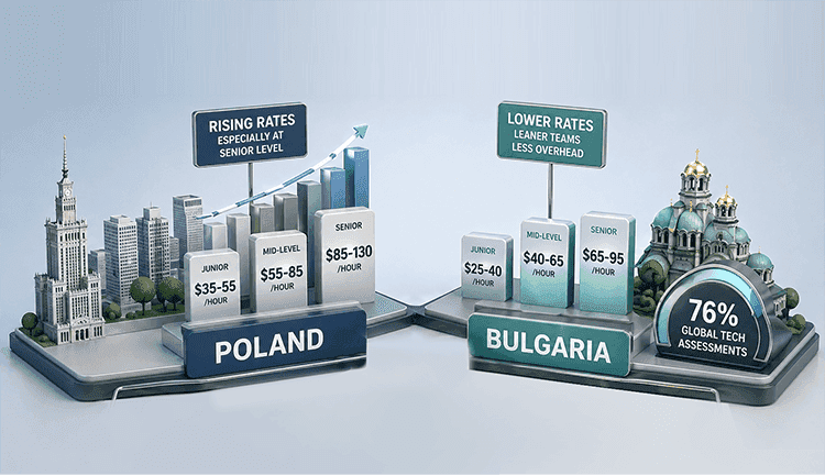 Bulgaria vs Poland: Which Is Better for IT Outsourcing?