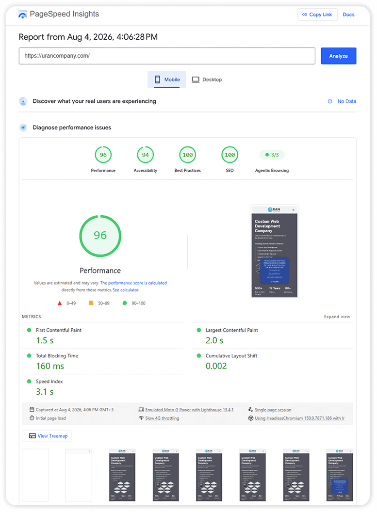 When Did You Last See 100/100 in Google PageSpeed?