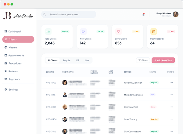 JB Art Studio - Mobile App & CRM Development