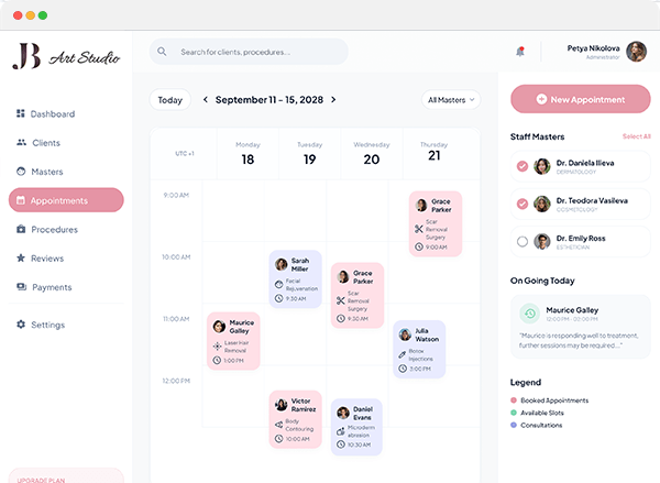 JB Art Studio - Mobile App & CRM Development